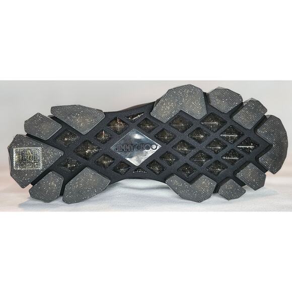 Jimmy Choo Diamond Leather Trainers Size 36 - Picture 10 of 14